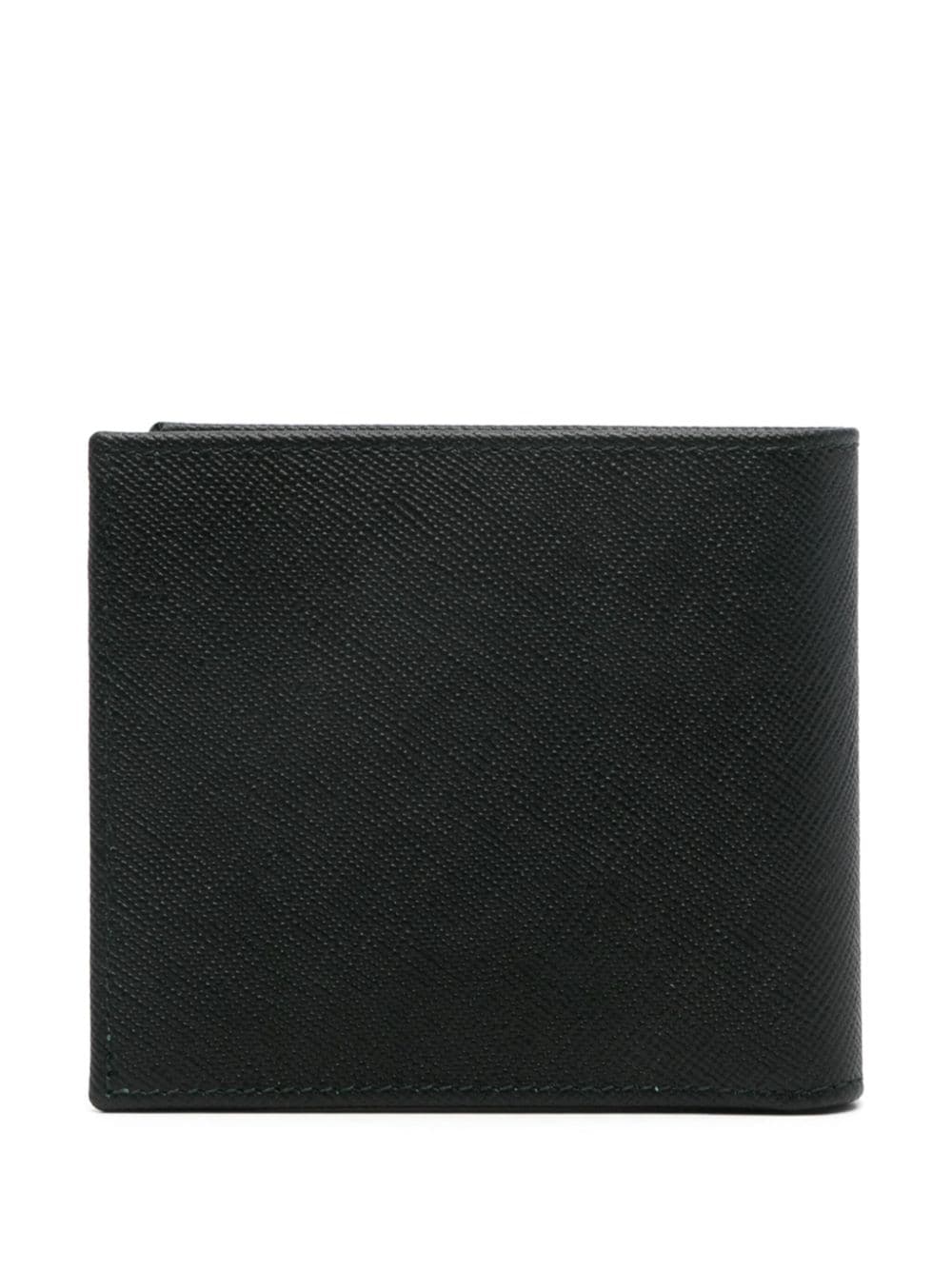 Shop Kiton Logo-lettering Wallet In Green