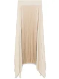 JOSEPH Ade midi skirt - Neutrals