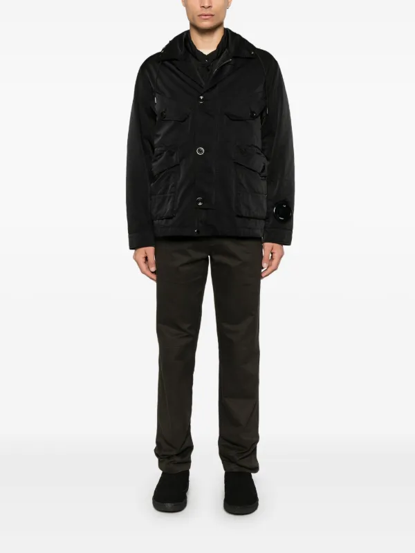 ジャケット・アウター C.P. company micro kei mille jacket C.P Company Micro Kei La Mille Jacket / Black