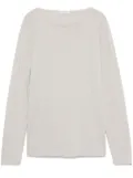 Brunello Cucinelli lurex-detailing sweater - Grey