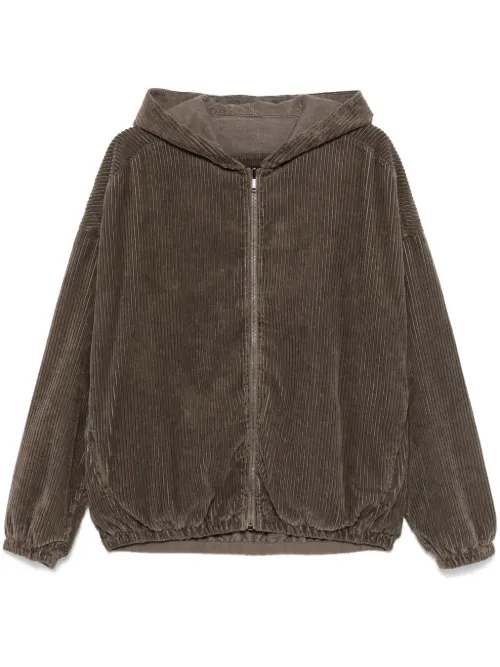 Veste en velours côtelé à design réversible - Transit - Modalova