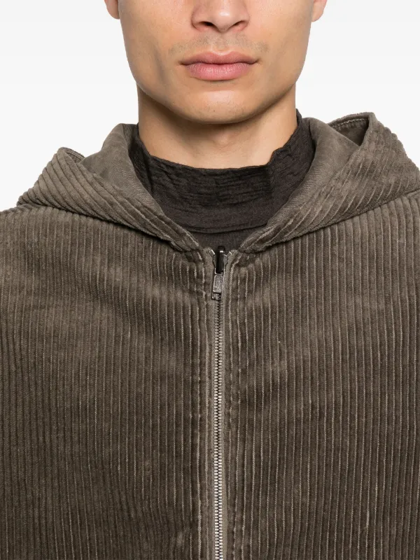 Transit Corduroy Reversible Jacket | Grey | FARFETCH
