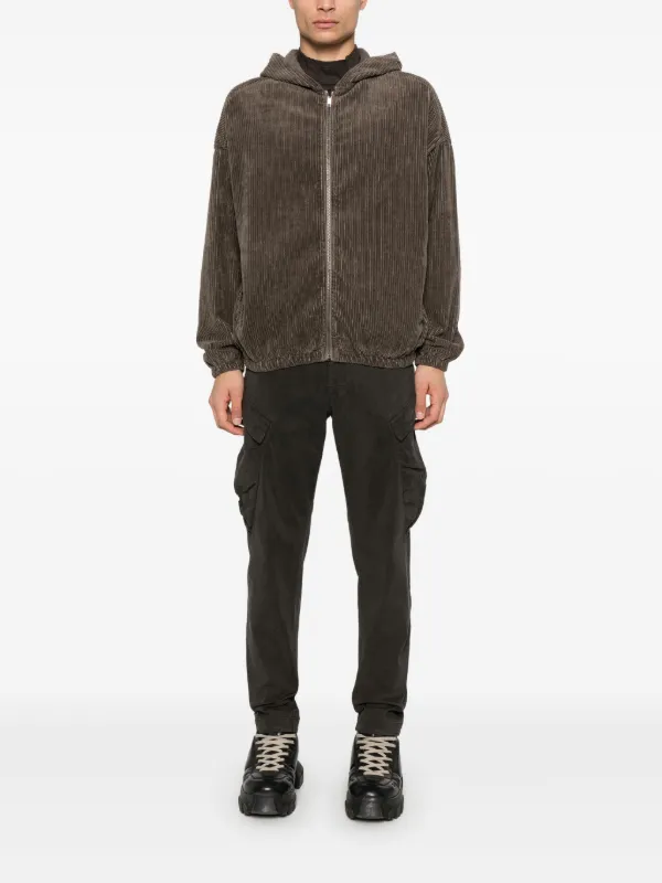 Transit Corduroy Reversible Jacket | Grey | FARFETCH