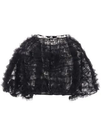 Molly Goddard Greta ブラウス | ブラック | FARFETCH JP