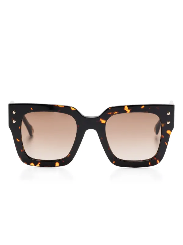 NEW Carolina Herrera oversize sunglasses Bow-Embellished Oversized Rectangular Sunglasses | Carolina  main image 4