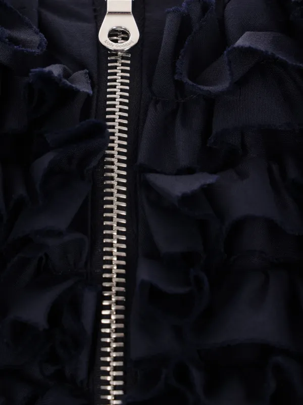 【Molly Goddard】Finn Jacket Navy ジャケット 送関込 Molly Goddard Finn Jacket | Blue | FARFETCH ID