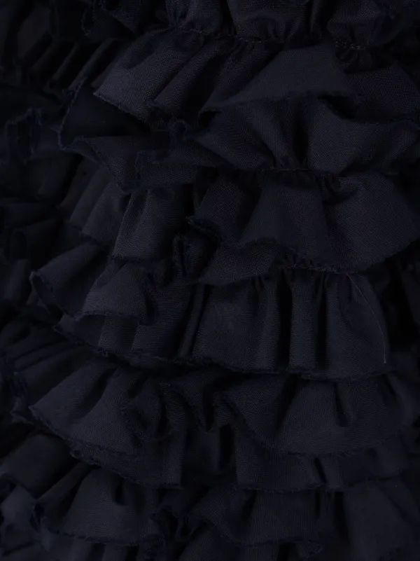 【関税込み】Molly Goddard ネイビー Finn ジャケット Molly Goddard Finn Jacket | Blue | FARFETCH TR
