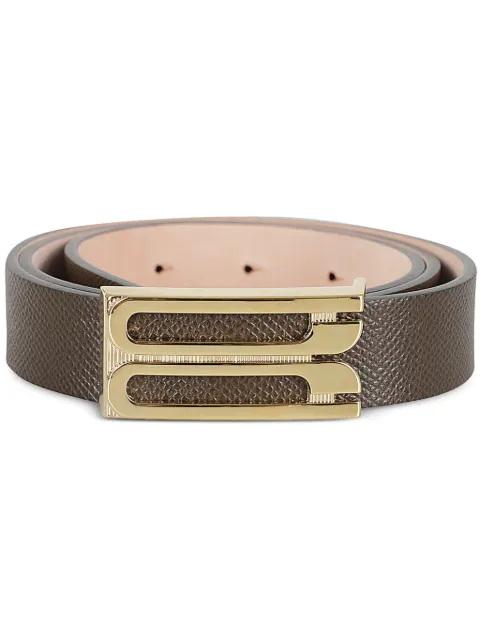 Victoria Beckham logo-buckle belt