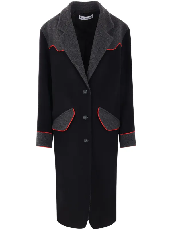 Molly Goddard Charlie コート | ブラック | FARFETCH JP
