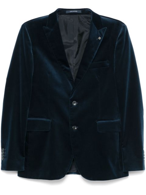 Tagliatore velvet blazer Men