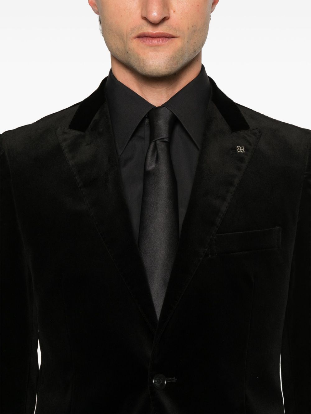 Tagliatore velvet blazer Men