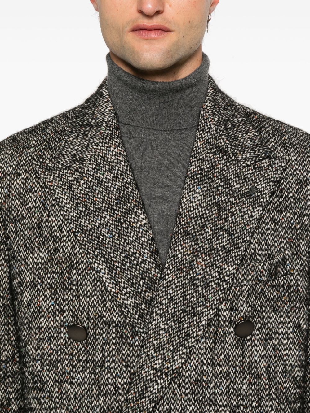 Tagliatore double-breasted coat Men