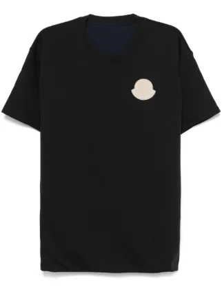MONCLER ブラックロゴ Tシャツ 22947775_53175681_600.jpg