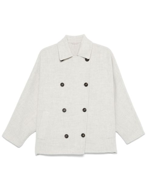 Brunello Cucinelli handcrafted peacoat Women