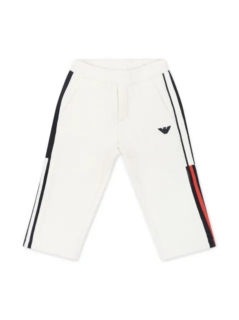 Emporio Armani Kids pants con rayas laterales