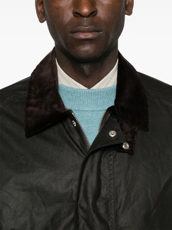 Sunflower Waxed Jacket | Green | FARFETCH