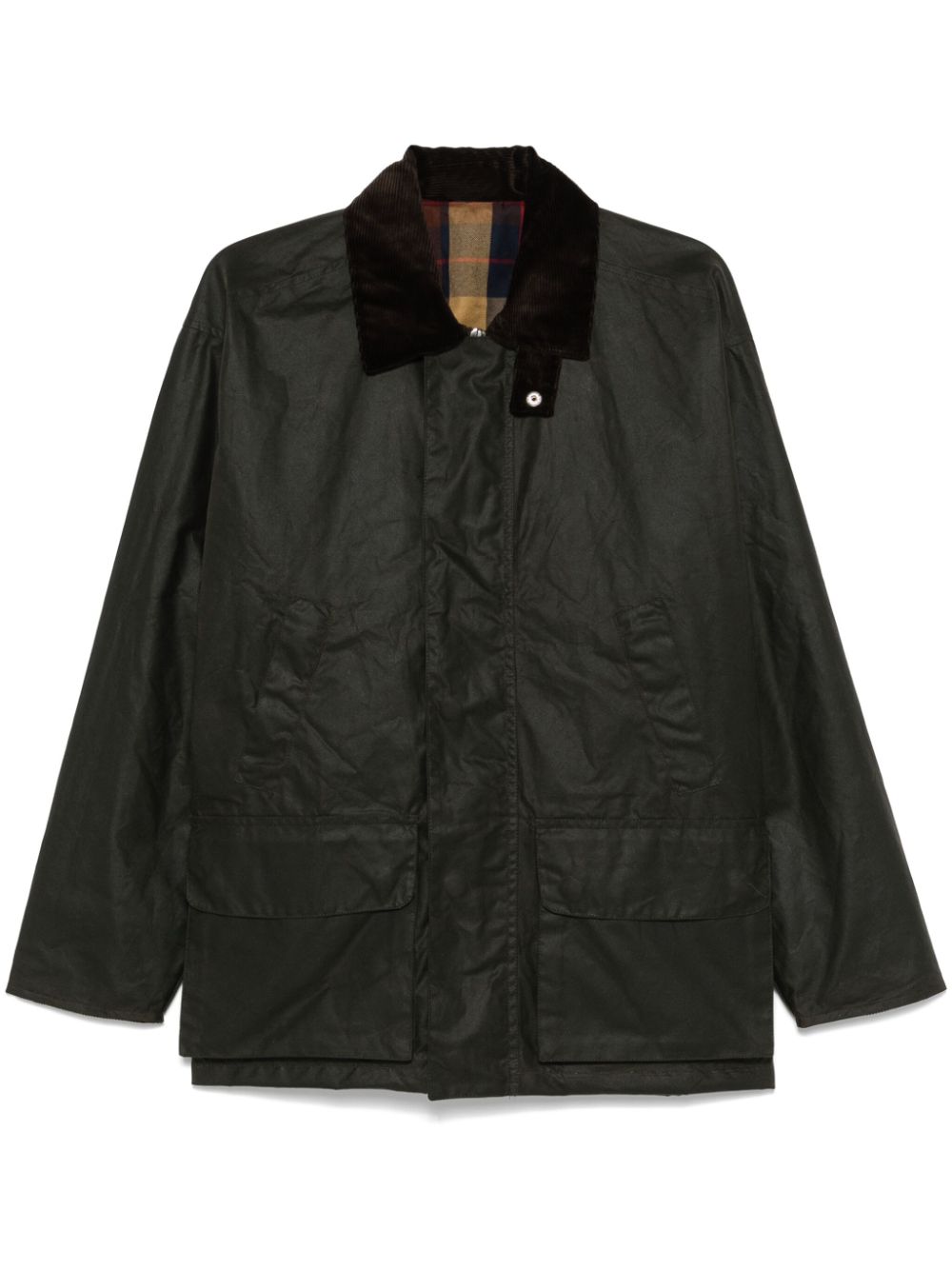 Sunflower waxed jacket - Green