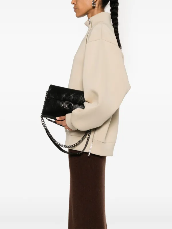トートバッグ VALENTINO GARAVANI Black Leather Vlogo Shoulder 19204792_42172135_600.jpg