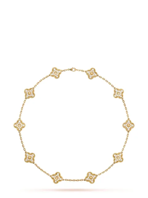 Van Cleef & Arpels Vintage Alhambra Necklace, 10 Patterns