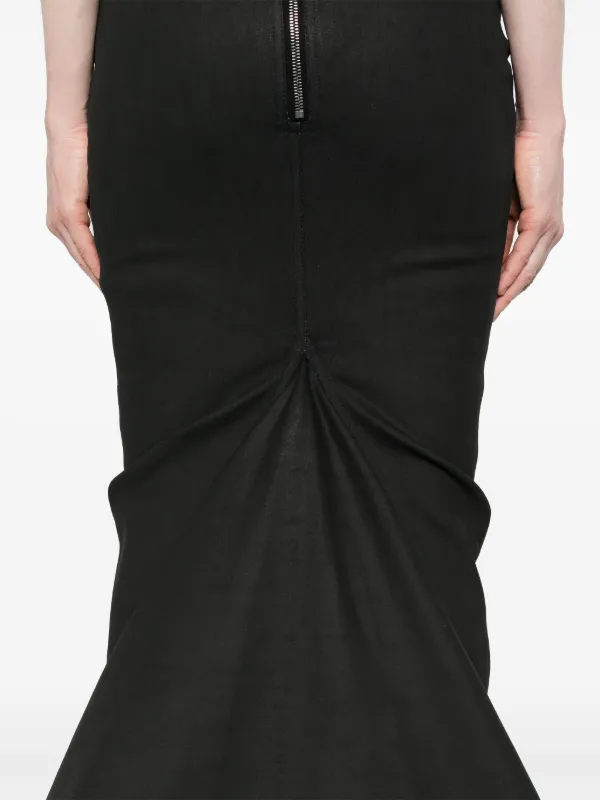 Rick Owens Coda マキシスカート | ブラック | FARFETCH JP