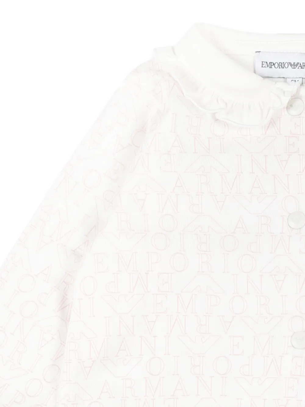 Emporio Armani Kids Babypakje met logoprint Wit
