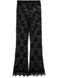 Oséree lace trousers - Black