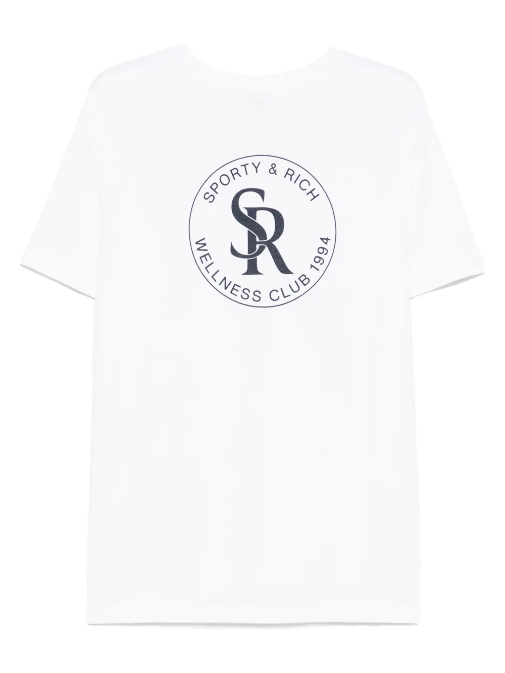 Sporty & Rich T-shirt met logoprint - Wit