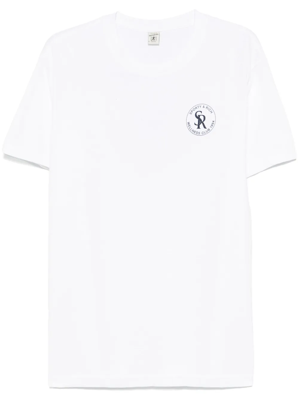 Sporty & Rich T-shirt met logoprint Wit