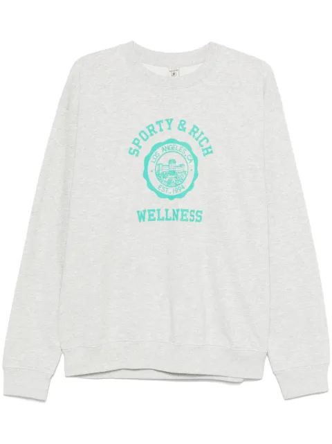 Sporty & Rich Emblem sweatshirt