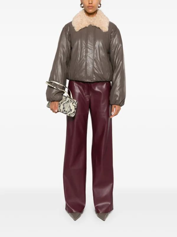 STAND STUDIO Fran Jacket | Brown | FARFETCH