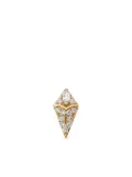 Mad Precious & Ethical 18kt yellow gold diamond single earring