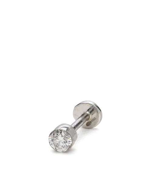 Mad Precious & Ethical 18kt white gold diamond earring