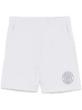 Sporty & Rich Connecticut crest-print track shorts - Grey