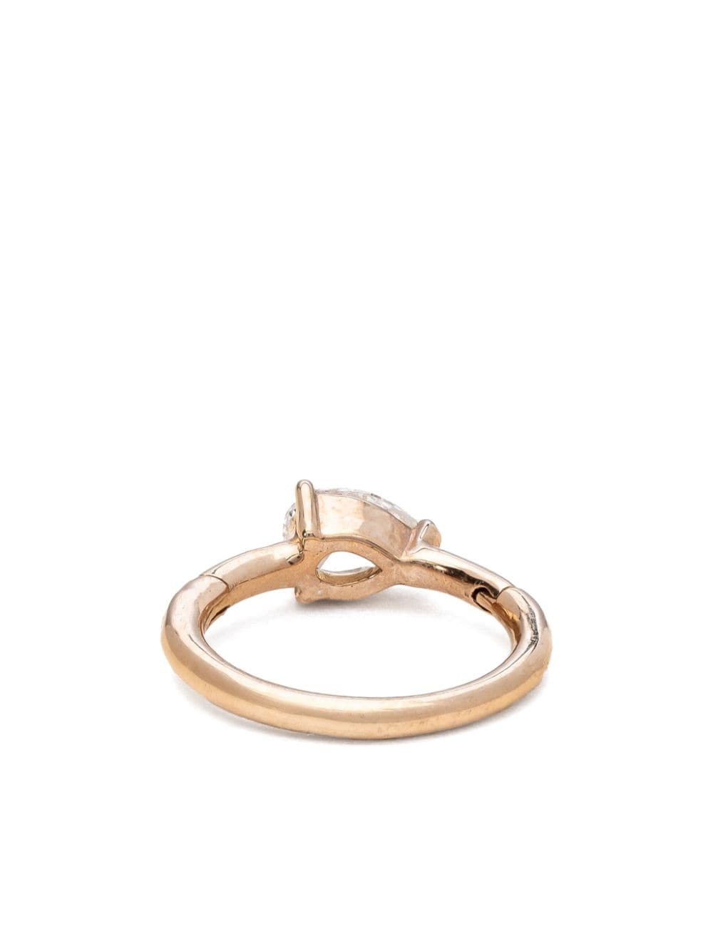 Mad Precious & Ethical 18kt geelgouden oorring met diamant