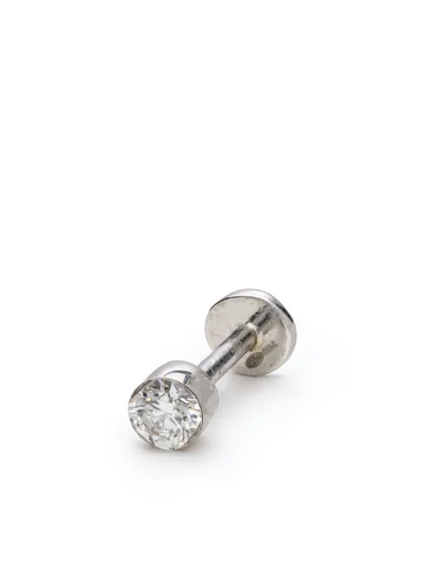 Mad Precious & Ethical 18K white gold diamond piercing
