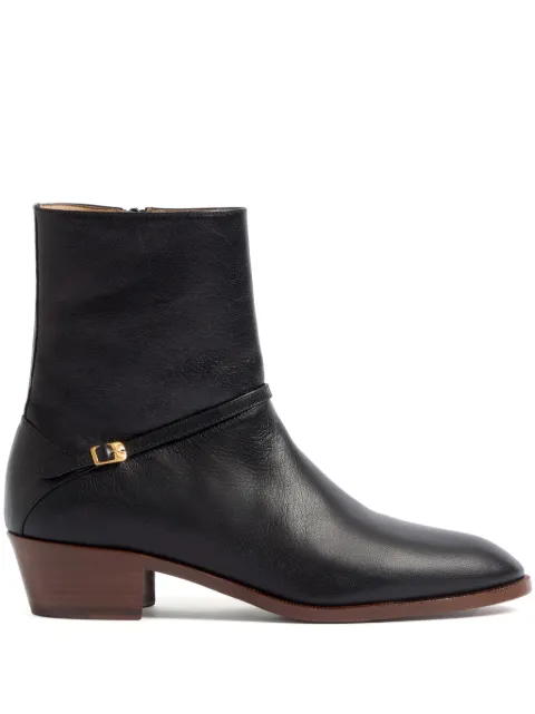 Valentino Garavani Pat leather ankle boots