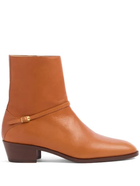 Valentino Garavani Pat leather ankle boots