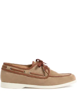 Brunello Cucinelli デッキシューズ | ブラウン | FARFETCH JP