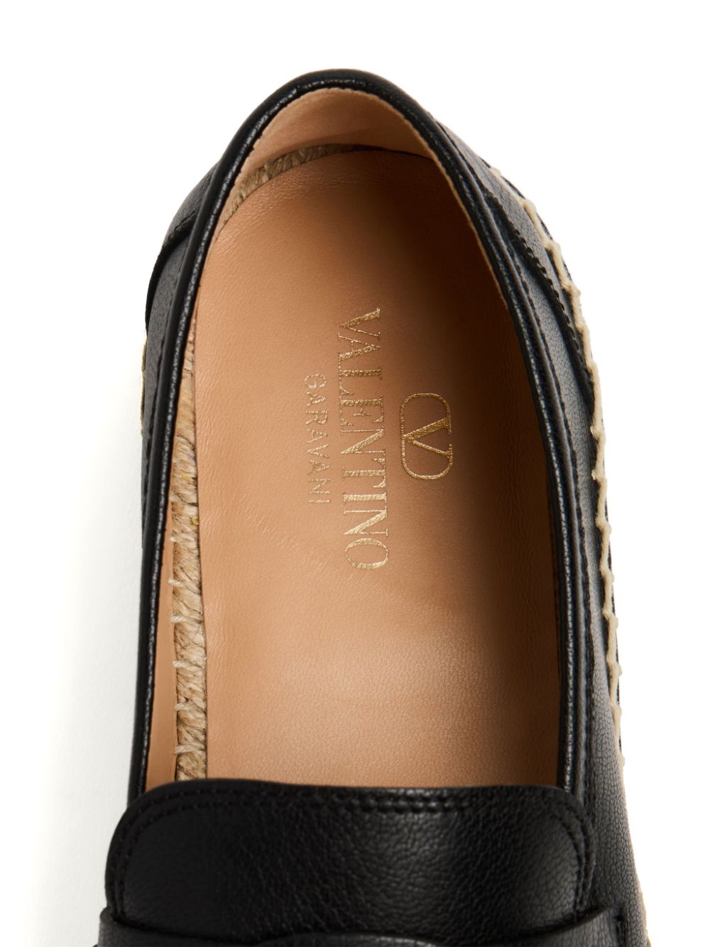 Valentino Garavani Palm Avenue loafers Zwart