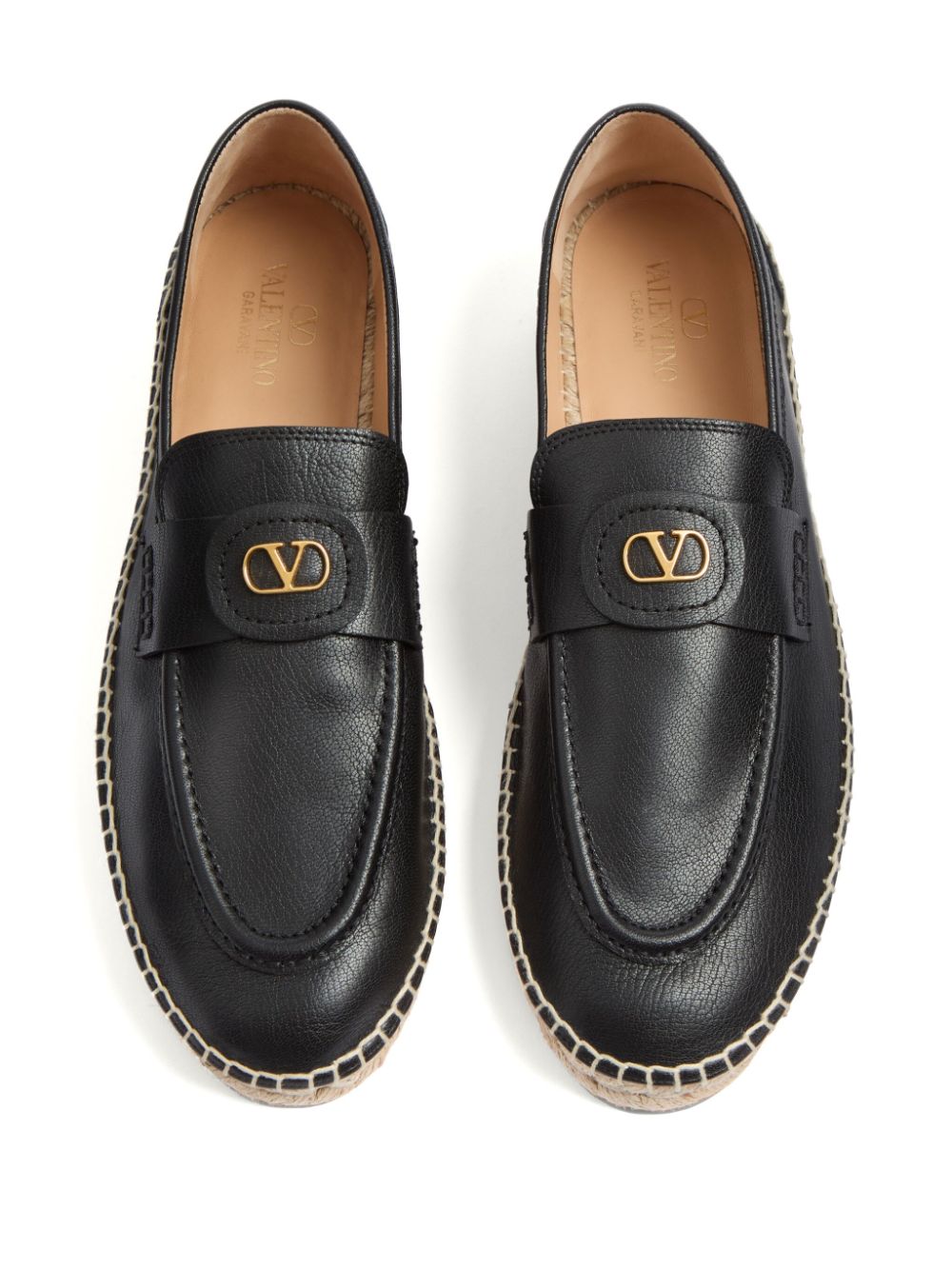 Valentino Garavani Palm Avenue loafers Zwart