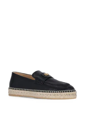 Saint Laurent ロゴエンブロイダリー エスパドリーユ 通販 - FARFETCH