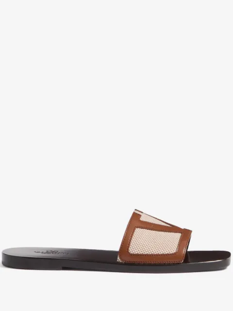 Valentino Garavani sandalias Viva Superstar VLogo