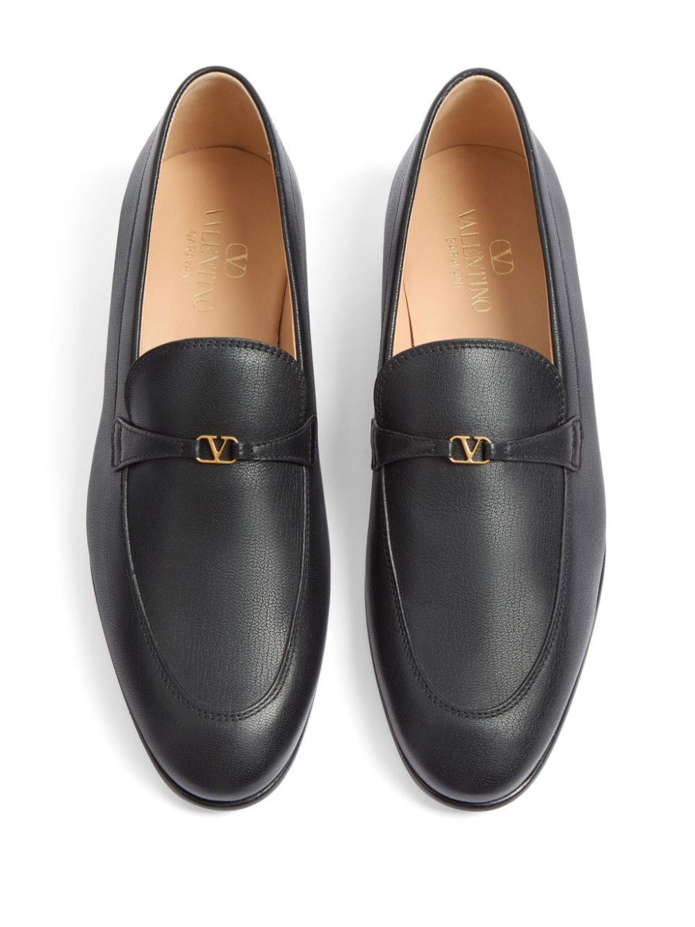 Valentino Garavani VLogo loafers Black