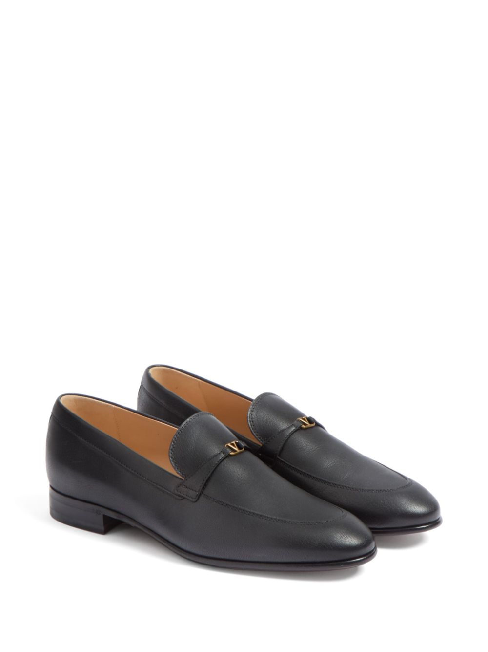 Valentino Garavani VLogo loafers Black