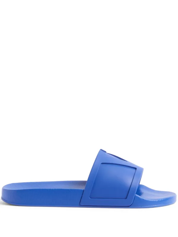 Valentino Garavani Coolside Slides Blue FARFETCH JO