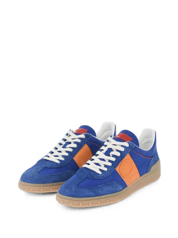 VALENTINO GARAVANI スエード スニーカー ネイビー 41 Valentino Garavani Upvillage Sneakers | Blue | FARFETCH