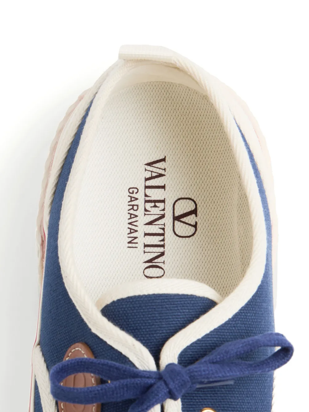 Valentino Garavani Nojoke canvas sneakers Blauw