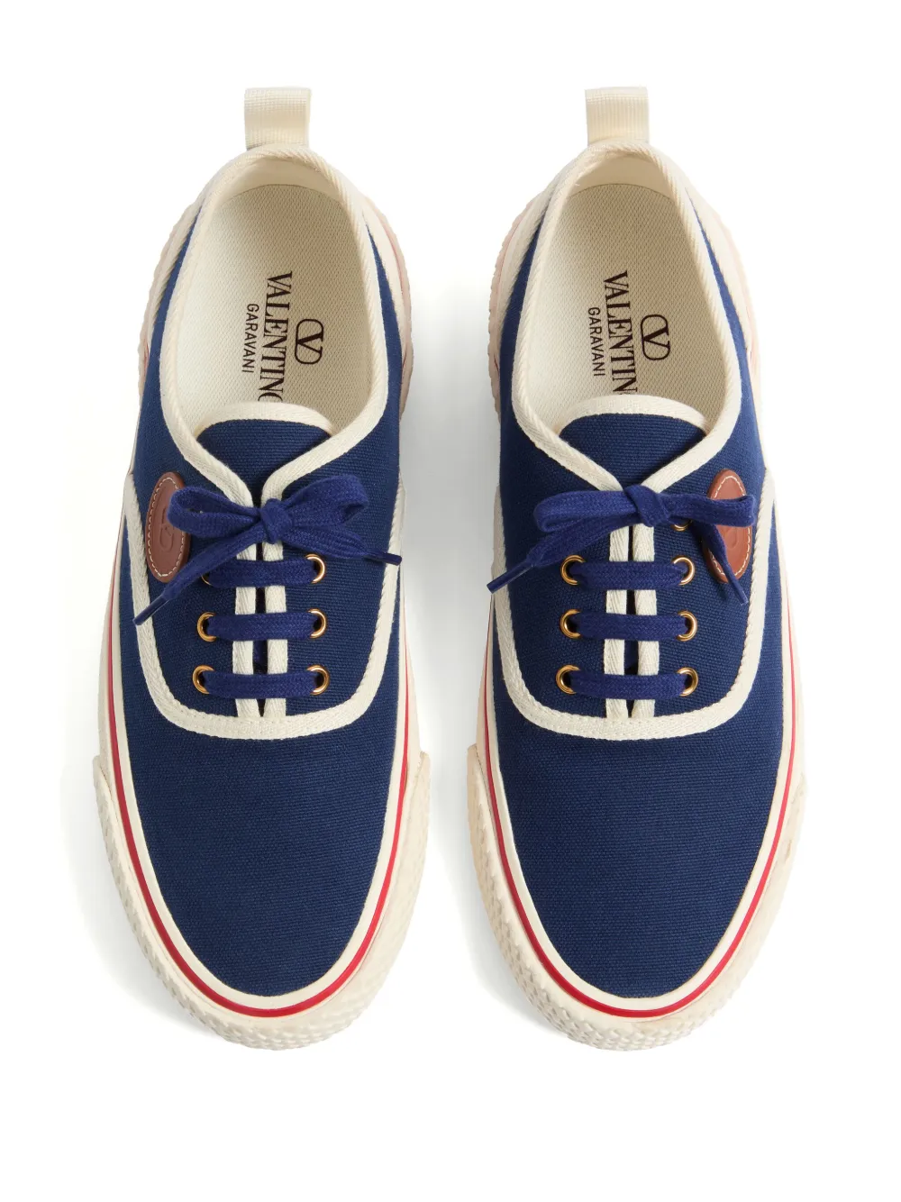 Valentino Garavani Nojoke canvas sneakers Blauw
