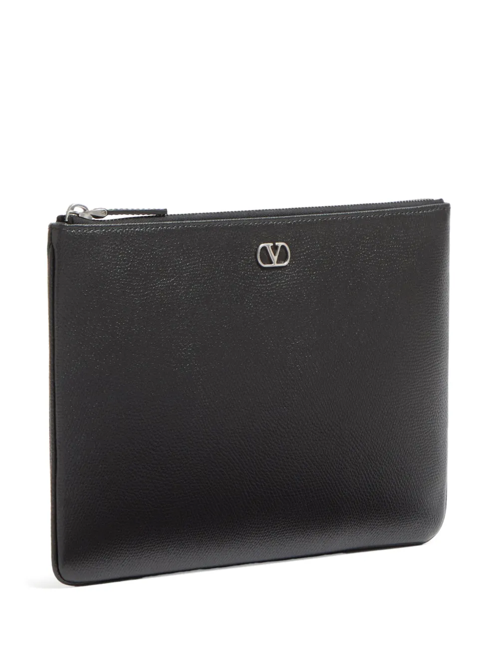 Valentino Garavani Clutch met Vlogo Zwart