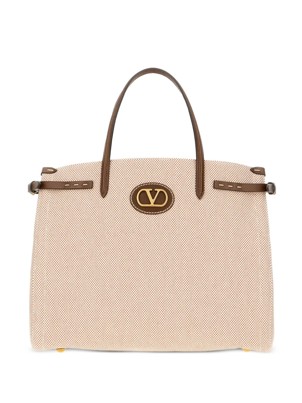 Valentino Garavani VLogo Signature shopper Beige